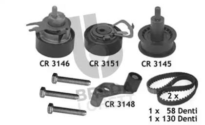 Breda Lorett KCD0289 Ремень грм комплект