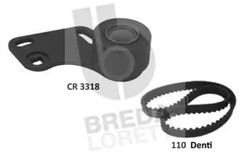 Breda Lorett KCD0409 Ремінь ГРМ комплект Breda Lorett KCD0409 Ремінь ГРМ комплект
