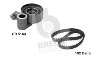 Breda Lorett KCD0448 Ремень грм комплект Breda Lorett KCD0448 Ремень грм комплект