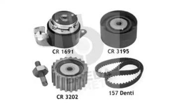 Breda Lorett KCD0608 Ремінь ГРМ комплект