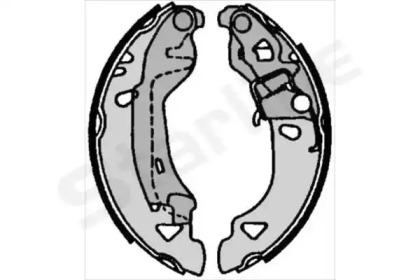 Starline BC07080 Колодки гальмівні