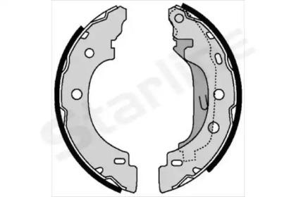 Starline BC07330 Колодки гальмівні Starline BC07330 Колодки гальмівні