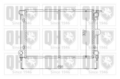 Quinton Hazell QER1410 Радіатор охолодження двигуна Quinton Hazell QER1410 Радіатор охолодження двигуна