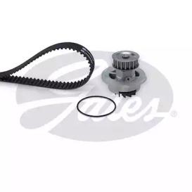 Gates KP15052 Комплект ременя ГРМ з водяним насосом і роликами
