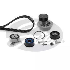 Gates KP15499XS-1 Комплект ременя ГРМ з водяним насосом і роликами Gates KP15499XS-1 Комплект ременя ГРМ з водяним насосом і роликами