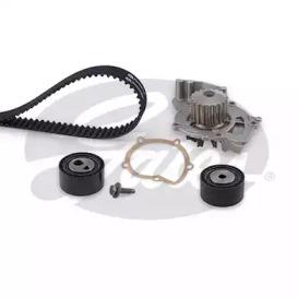 Gates KP15558XS Комплект ременя ГРМ з водяним насосом і роликами Gates KP15558XS Комплект ременя ГРМ з водяним насосом і роликами