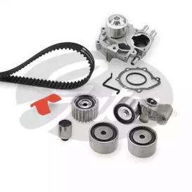 Gates KP15612XS-1 Комплект ременя ГРМ з водяним насосом і роликами Gates KP15612XS-1 Комплект ременя ГРМ з водяним насосом і роликами