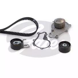 Gates KP15657XS Комплект ременя ГРМ з водяним насосом і роликами