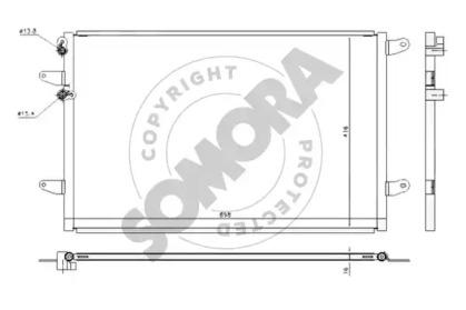 Somora 352360E Конденсер