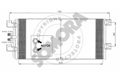 Somora 354060A Конденсер