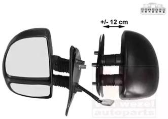 Van Wezel 1747817 Дзеркало зовнішнє заднього виду Van Wezel 1747817 Дзеркало зовнішнє заднього виду