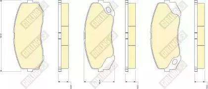Girling 6134929 Brake pads Girling 6134929 Brake pads