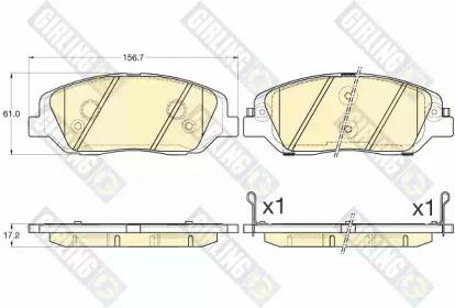 Girling 6135746 Brake pads Girling 6135746 Brake pads