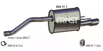 Ernst 034111 Shock absorber assy Ernst 034111 Shock absorber assy