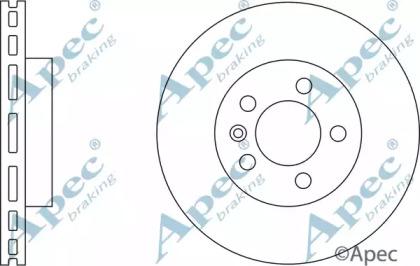 Apec Braking DSK2248 Диск тормозной Apec Braking DSK2248 Диск тормозной