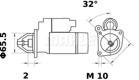 Mahle Original MS 376 Starter