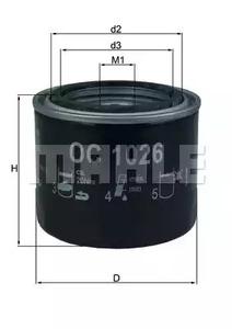 Mahle Original OC1026 Oil filter Mahle Original OC1026 Oil filter