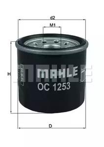 Mahle Original OC1253 Фильтр масляный