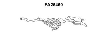 Veneporte FA25460 Глушник вихлопних газів кінцевий Veneporte FA25460 Глушник вихлопних газів кінцевий