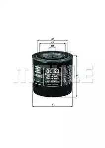 Mahle Original OC 53 Oil filter Mahle Original OC 53 Oil filter