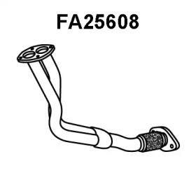 Veneporte FA25608 Exhaust pipe Veneporte FA25608 Exhaust pipe