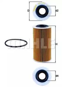 Mahle Original OX 1076D Oil filter