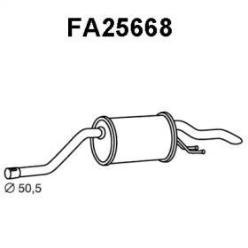 Veneporte FA25668 Schalldaempfer Veneporte FA25668 Schalldaempfer