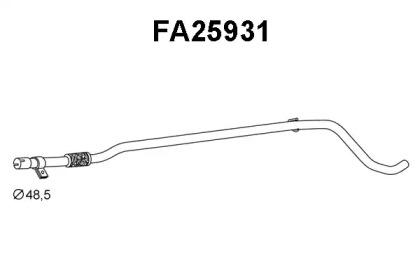 Veneporte FA25931 Випускна труба відпрацьованих газів Veneporte FA25931 Випускна труба відпрацьованих газів