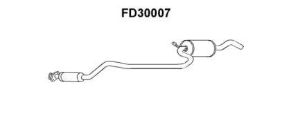 Veneporte FD30007 Muffler assy front