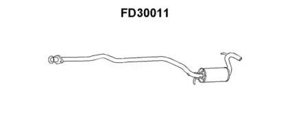Veneporte FD30011 Muffler assy front Veneporte FD30011 Muffler assy front