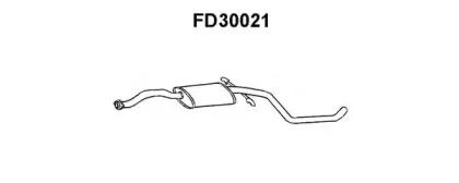 Veneporte FD30021 Muffler assy front Veneporte FD30021 Muffler assy front