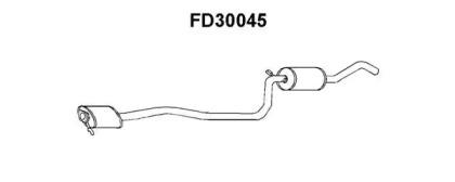 Veneporte FD30045 Muffler assy front