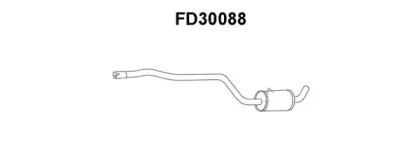 Veneporte FD30088 Muffler assy front