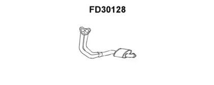 Veneporte FD30128 Muffler assy front