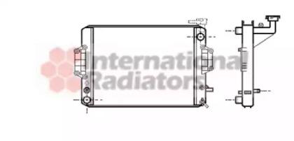 Van Wezel 11002022 Радиатор охлаждения двигателя Van Wezel 11002022 Радиатор охлаждения двигателя