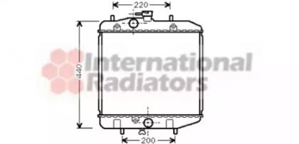 Van Wezel 11002024 Радіатор Van Wezel 11002024 Радіатор