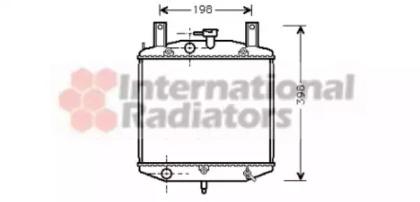Van Wezel 11002026 Радіатор охолодження двигуна Van Wezel 11002026 Радіатор охолодження двигуна