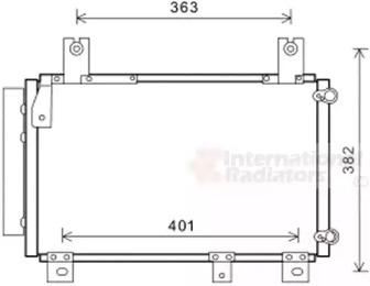 Van Wezel 11005067 Конденсер Van Wezel 11005067 Конденсер