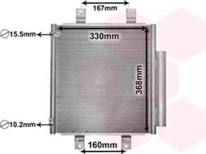 Van Wezel 11005076 Конденсер Van Wezel 11005076 Конденсер
