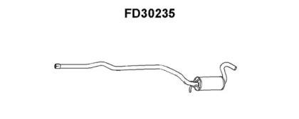 Veneporte FD30235 Muffler assy front Veneporte FD30235 Muffler assy front