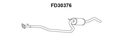 Veneporte FD30376 Muffler assy front