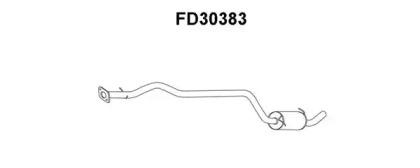 Veneporte FD30383 Muffler assy front Veneporte FD30383 Muffler assy front