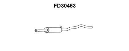 Veneporte FD30453 Muffler assy front Veneporte FD30453 Muffler assy front