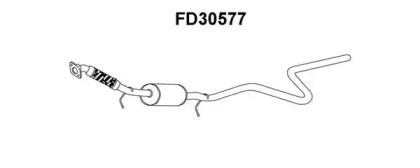 Veneporte FD30577 Muffler assy front Veneporte FD30577 Muffler assy front