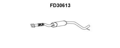 Veneporte FD30613 Muffler assy front Veneporte FD30613 Muffler assy front