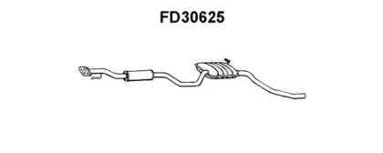 Veneporte FD30625 Muffler assy front Veneporte FD30625 Muffler assy front