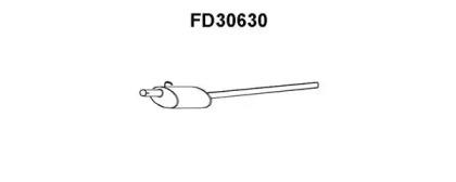 Veneporte FD30630 Muffler assy front Veneporte FD30630 Muffler assy front