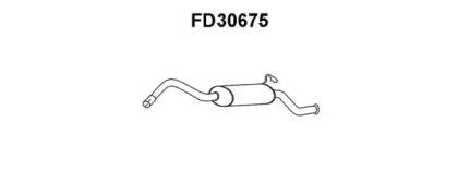 Veneporte FD30675 Глушитель выхлопных газов конечный Veneporte FD30675 Глушитель выхлопных газов конечный