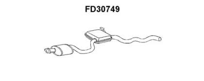 Veneporte FD30749 Muffler assy front Veneporte FD30749 Muffler assy front