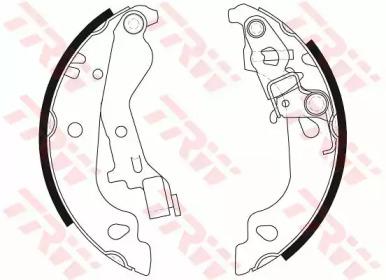 TRW GS8686 Колодки гальмівні